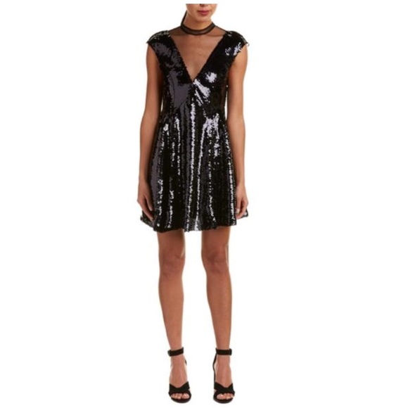 Free People black Sequin dress sz.XS - Picture 14 of 14